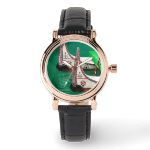 Kanadierboot der Ureinwohner Armbanduhr