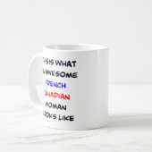 Kanadierin, phantastisch kaffeetasse (Vorderseite Links)