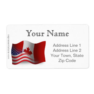 Kanadisch-amerikanische Waagenflagge