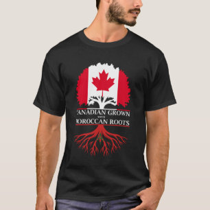 Kanadisch angebaut mit marokkanischen Wurzeln T-Shirt