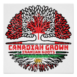 Kanadisch aufgewachsen, iranische Wurzeln – Löwe u Poster