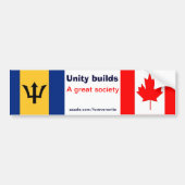 kanadisch autoaufkleber (Vorne)