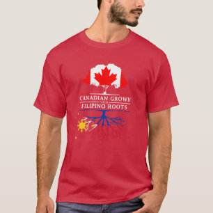 Kanadisch gewachsen mit philippinischen Wurzeln Ph T-Shirt