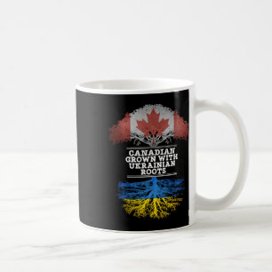 Kanadisch Gewachsen Mit Ukrainischen Wurzeln T-Shi Kaffeetasse