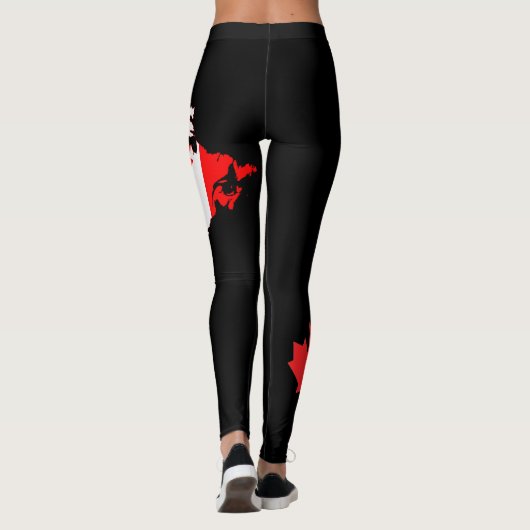 Kanadisch Leggings (Rückseite)