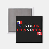 kanadisch magnet (Vorderseite/Rückseite)