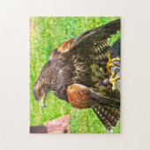 Kanadische Adler. Puzzle (Vertikal)