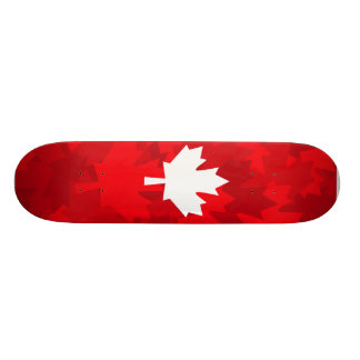 Kanadische Ahorn-Blatt-Camouflage Skateboard