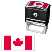 Kanadische Ahornfahne Flag Kanada Freiheit Permastempel (Beispiel)