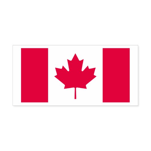 Kanadische Ahornfahne Flag Kanada Freiheit Permastempel (Design)