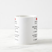 Kanadische Ameisen und Ahornleaf Kaffeetasse (Mittel)