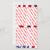 Kanadische/Amerikanische Waving Flag (Rückseite)