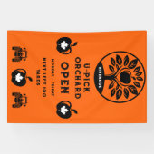 kanadische Apfelfarm U- Pick Promotions Banner (Horizontal)