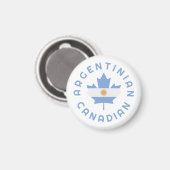 Kanadische argentinische Wurzeln Magnet (Vorderseite/Rückseite)