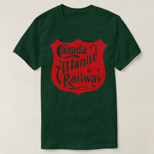 Kanadische Atlantikbahn T-Shirt (Design vorne)