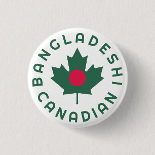 kanadische Bangladeshi Roots Button