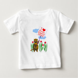 Kanadische Beaver-Lieben Prince Edward Island Baby T-shirt