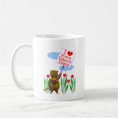 Kanadische Beaver-Lieben Prince Edward Island Kaffeetasse (Links)