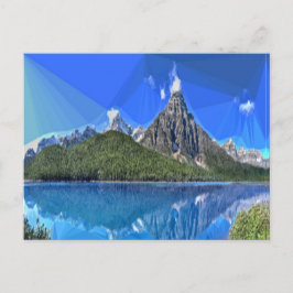 Kanadische Bergsicht Postkarte
