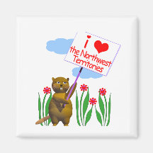 Kanadische Biber-Lieben in den nordwestlichen Gebi