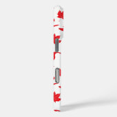 Kanadische Blätter Gänse und Ahorn - Kanadische Fl Case-Mate iPhone Hülle (Rückseite / Rechts)