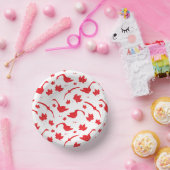 Kanadische Blätter Gänse und Ahorn - Kanadische Fl Pappteller (Party)