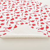 Kanadische Blätter Gänse und Ahorn - Kanadische Fl Sherpadecke (3/4)