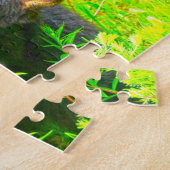 Kanadische Braunbären. Puzzle (Seite)