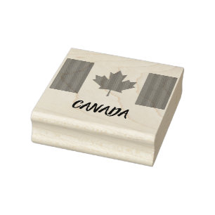 Kanadische Briefmarke für Custom Rubber Gummistempel