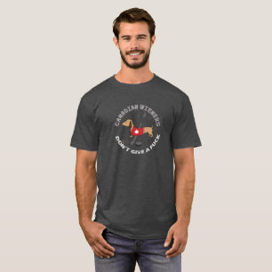 Kanadische Dackel Hunde geben kein Puck-T-Shirt T-Shirt