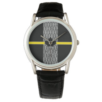 Kanadische Dispatcher-Flagge Armbanduhr