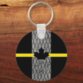 Kanadische Dispatcher-Flagge Schlüsselanhänger (Vorderseite)