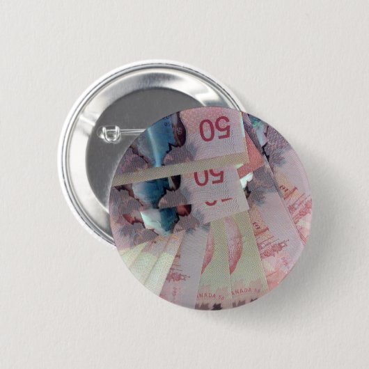 Kanadische Dollars Button (Vorne & Hinten)