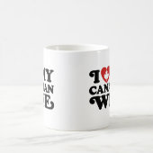 kanadische Ehefrau Kaffeetasse (Mittel)