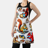 Kanadische Eichhörnchen und Chipmunks-Design Schürze (InSitu)