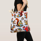 Kanadische Eichhörnchen und Chipmunks-Design Tasche (Von Nahem)