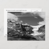 Kanadische Eisberge Postkarte (Vorne/Hinten)