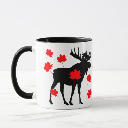 Kanadische Elch-Tasse Tasse (Links)