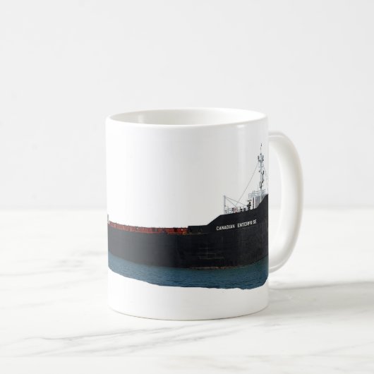 Kanadische Enterprise-Tasse Kaffeetasse (VorderseiteRechts)