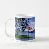 Kanadische Farben Kaffeetasse (Links)