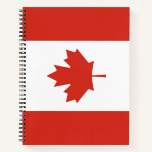 Kanadische Flagge (Ahornblatt) (Kanada) Notizblock