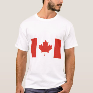 Kanadische Flagge (Ahornblatt) (Kanada) T-Shirt