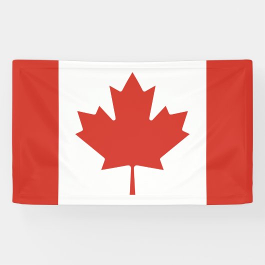 Kanadische Flagge (Ahornleaf) (Kanada) Banner (Horizontal)