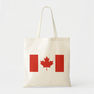 Kanadische Flagge (Ahornleaf) (Kanada) Tragetasche
