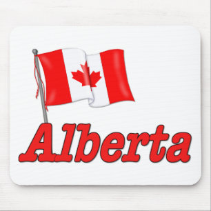 Kanadische Flagge - Alberta Mousepad