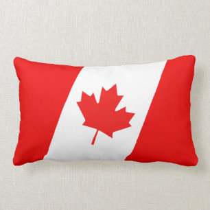 Kanadische Flagge Amerikas MoJo Pillow Lendenkissen