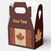 Kanadische Flagge an der Binnenbrauenbrücke Geschenkschachtel (Geöffnet)