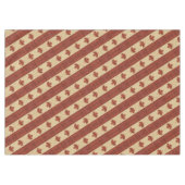 Kanadische Flagge an der Binnenbrauenbrücke Tischdecke (Vorderseite (Horizontal))