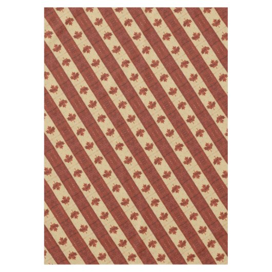 Kanadische Flagge an der Binnenbrauenbrücke Tischdecke (Vorderseite)