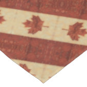 Kanadische Flagge an der Binnenbrauenbrücke Tischdecke (Schrägansicht)